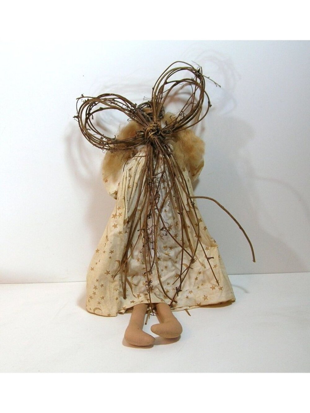 Angel Doll Folk Art Primitive Country Style Doll - Picture 3 of 7